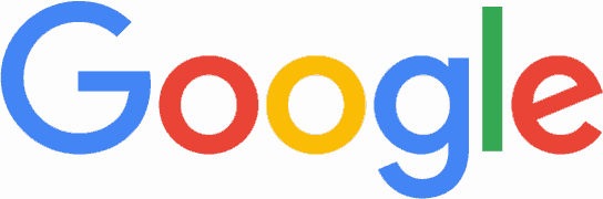 Google-Schriftzug aus der Google-Suche in Google Farben Google-Schriftzug aus der Google-Suche in Google Farben